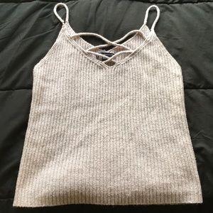 American Eagle sweater tank top